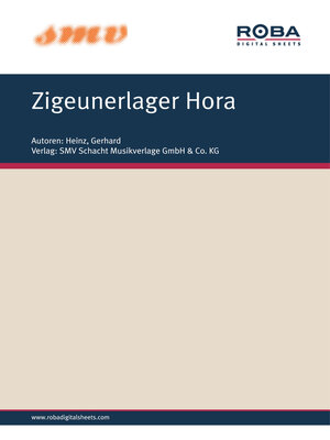 cover image of Zigeunerlager Hora